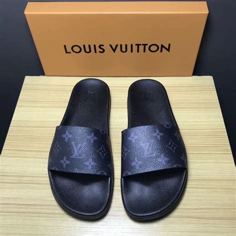 lv men slippers|lv slides.